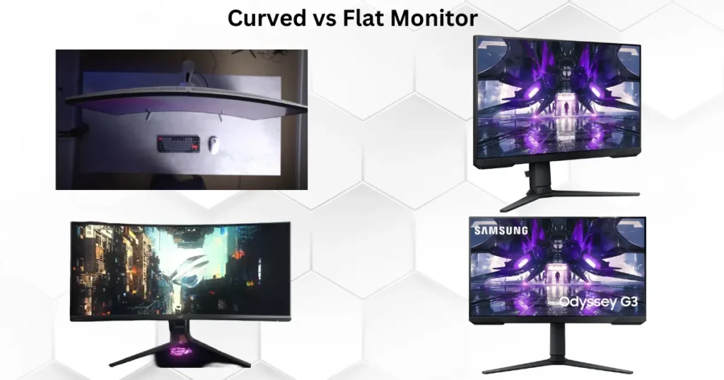 curved vs flat monitors